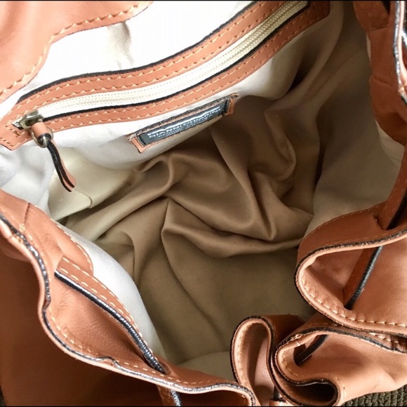 Leather book bag - Picture 4 of 4